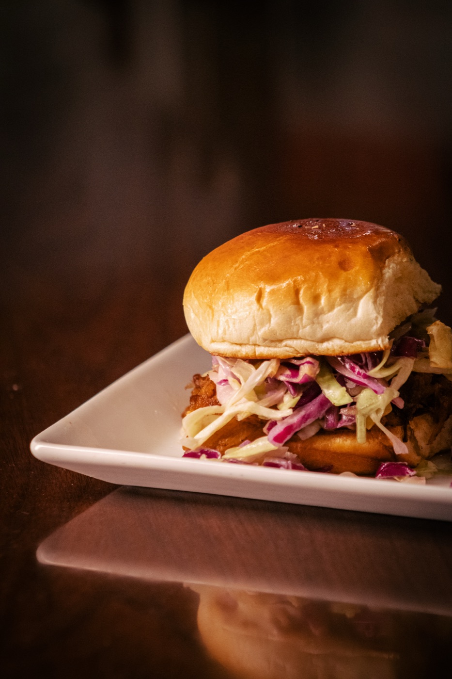 Crispy chicken sandwich
