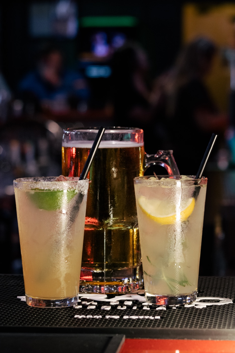 Margarita, beer, and cocktail